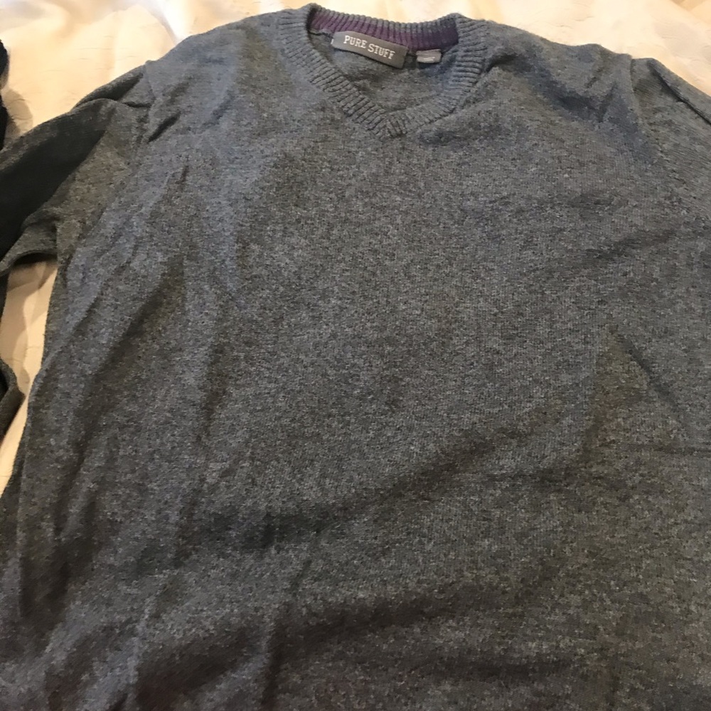 Grey V Neck sweater